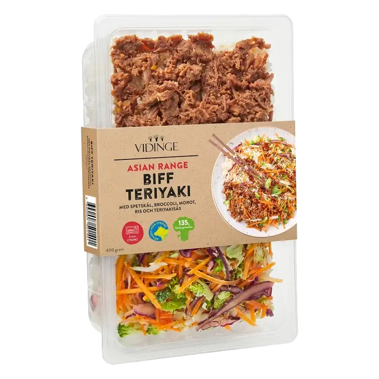 Färdigmat Biff Teriyaki 400g