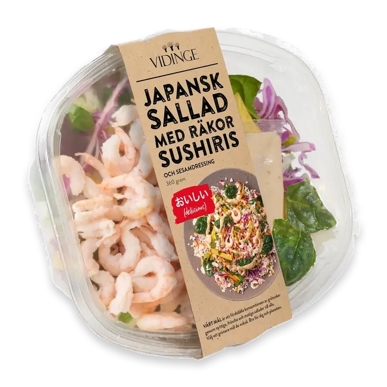 Japansk Sallad med Räkor och Sushiris 360g