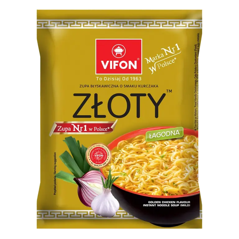 Zloty Chicken Instant Noodle Soup