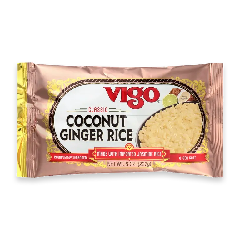 Gluten Free Classic Coconut Ginger Rice