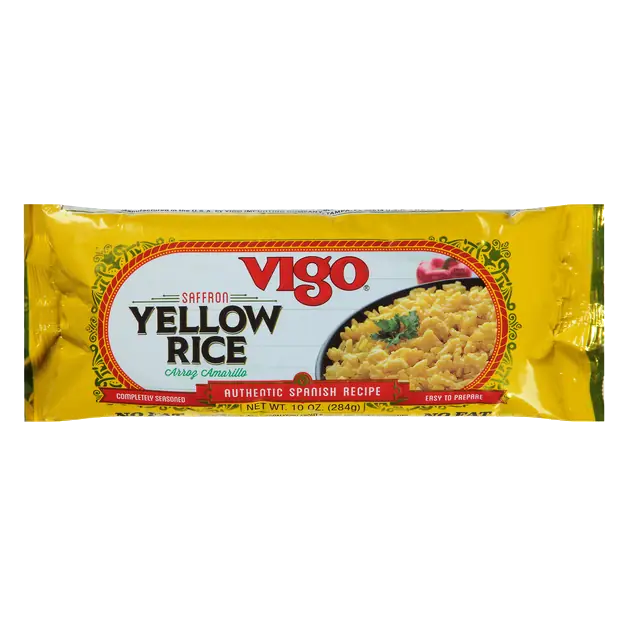 Saffron Seasoned Yellow Rice