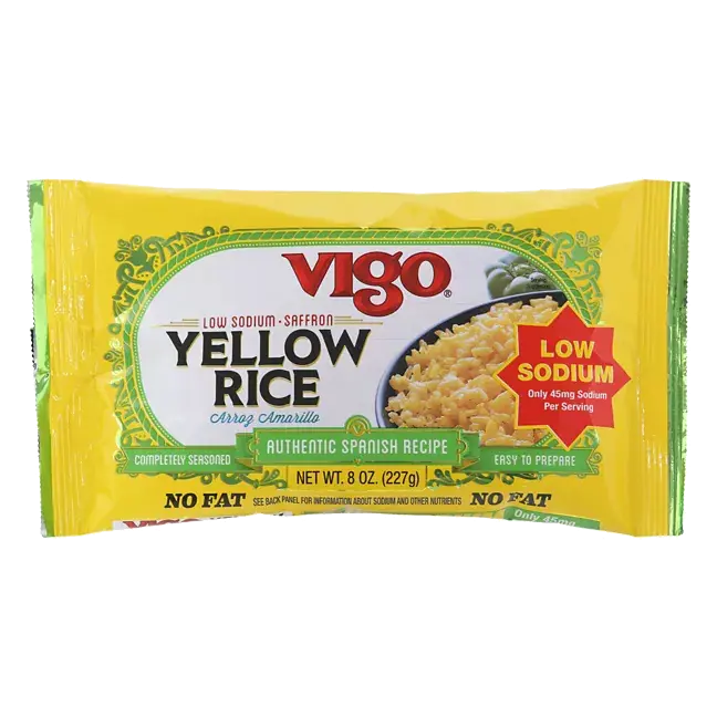 Yellow Rice, Low Sodium