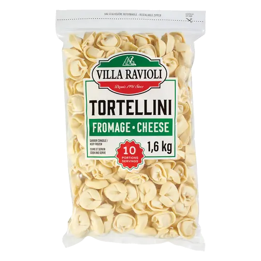 Frozen Tortellini Stuffed With Cheese 1.6 kg