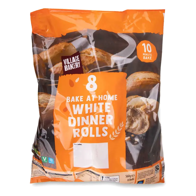 Bake at Home White Dinner Rolls