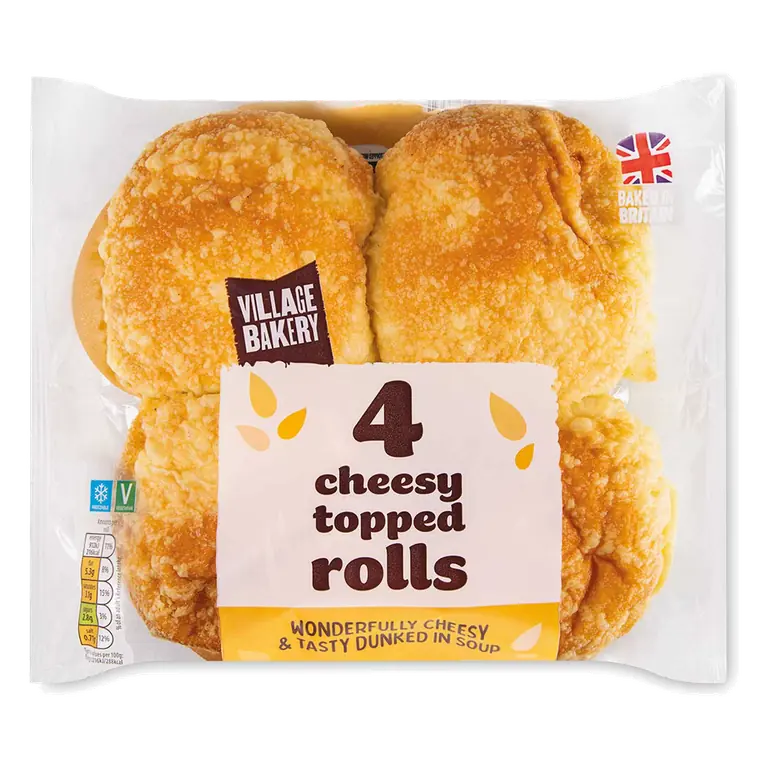 Cheese Topped Rolls