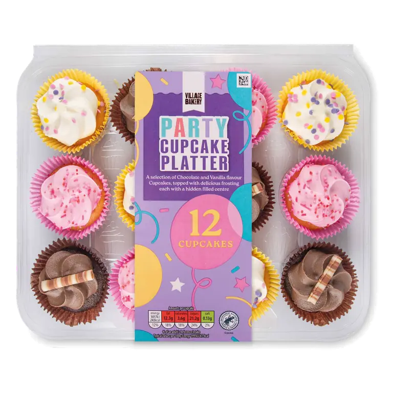 Cupcake Platter 12 Pack