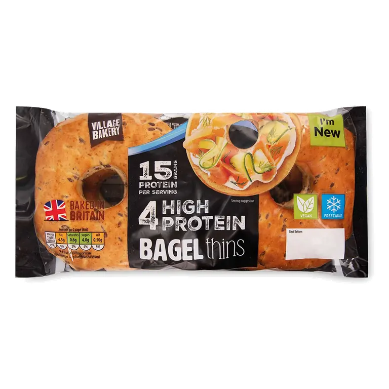 High Protein Bagel Thins