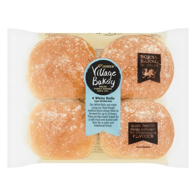 Village Bakery White Barm Cakes