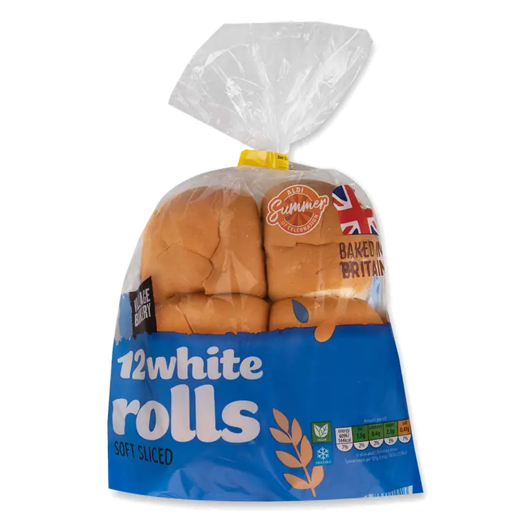 Sliced White Rolls