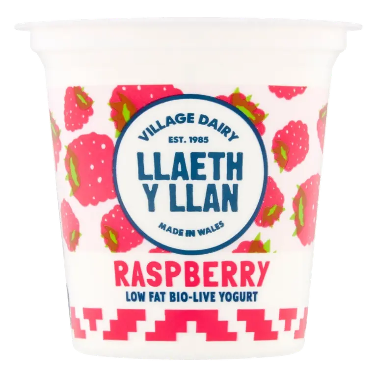 Llaeth Y Llan Raspberry Yogurt