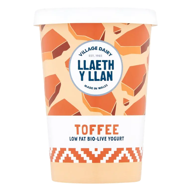 Village Diary Llaeth Y Llan Toffee Yogurt 450g