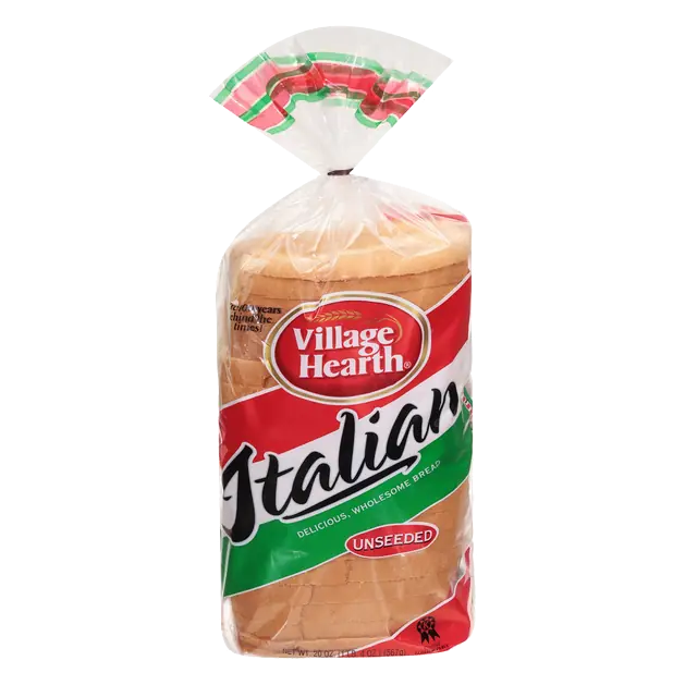 Village Hearth Italian Bread Unseeded