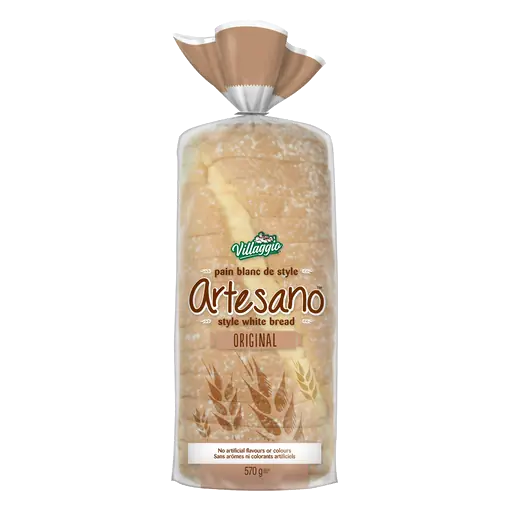 Artesano White Bread Original 570 g