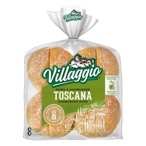 Hamburger Buns Toscana 8 EA