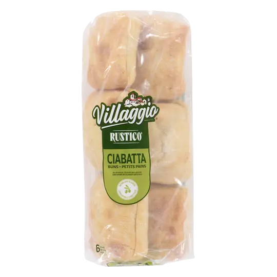 Rustico Buns Ciabatta 6 x 73 g