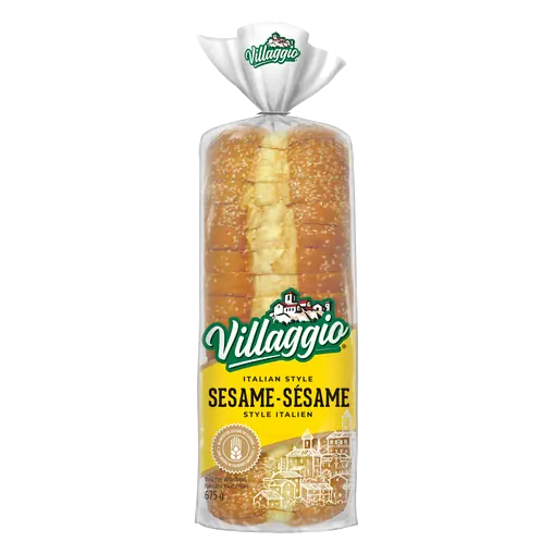 White Bread Sesame Thick Slice Italian Style 675 g