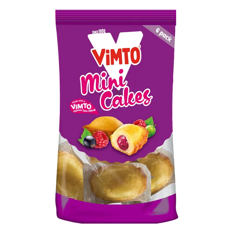Vimto 6 Mini Cakes 200g
