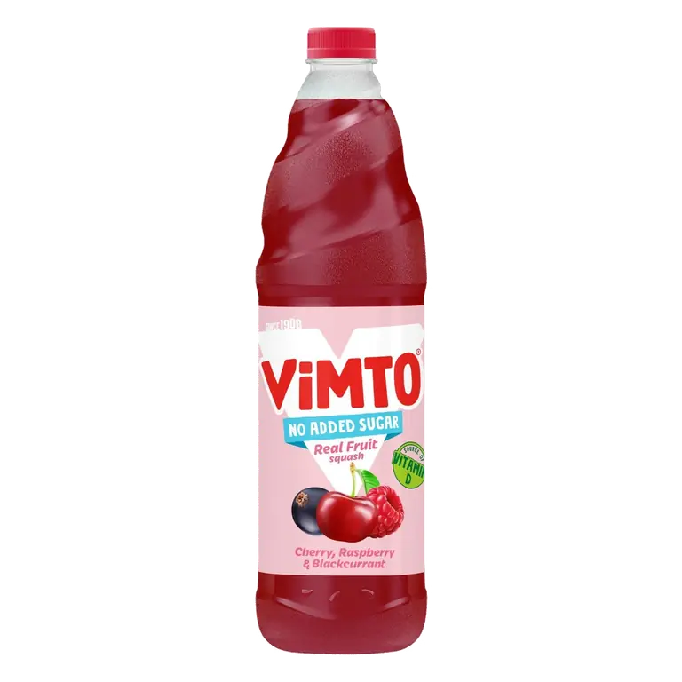 Cherry, Raspberry & Blackcurrant Real Fruit Squash 1L