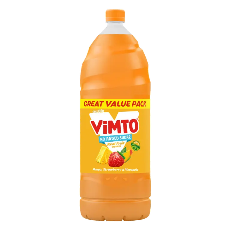 Vimto Mango, Strawberry & Pineapple Real Fruit Squash 3 Litre