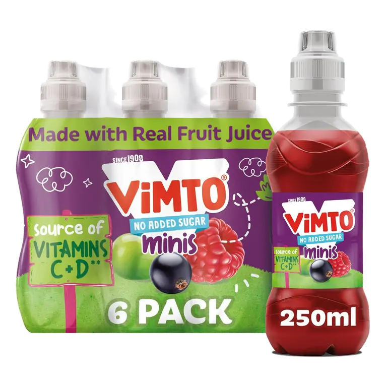 Original No Added Sugar Real Fruit Still Kid's Juice Drinks 6x250ml