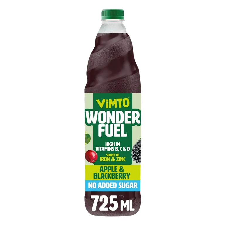 Wonderfuel Apple & Blackberry Squash 725ml
