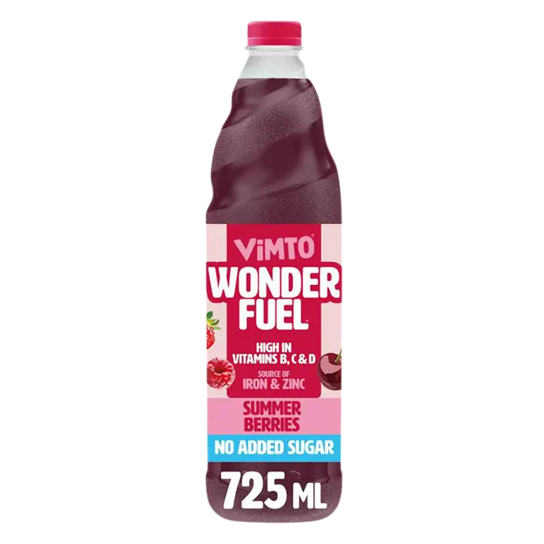 Wonderfuel Summer Berries Squash 725ml