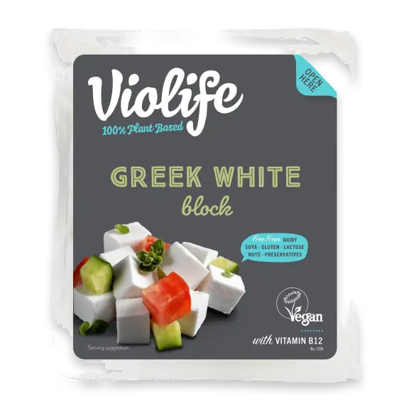 Block Greek White Vegansk