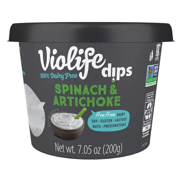 Spinach & Artichoke Dip, Dairy-Free Vegan