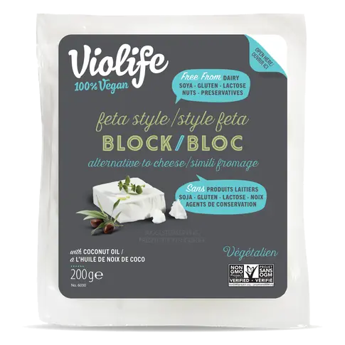 Vegan Block Cheese Feta Style 200 g