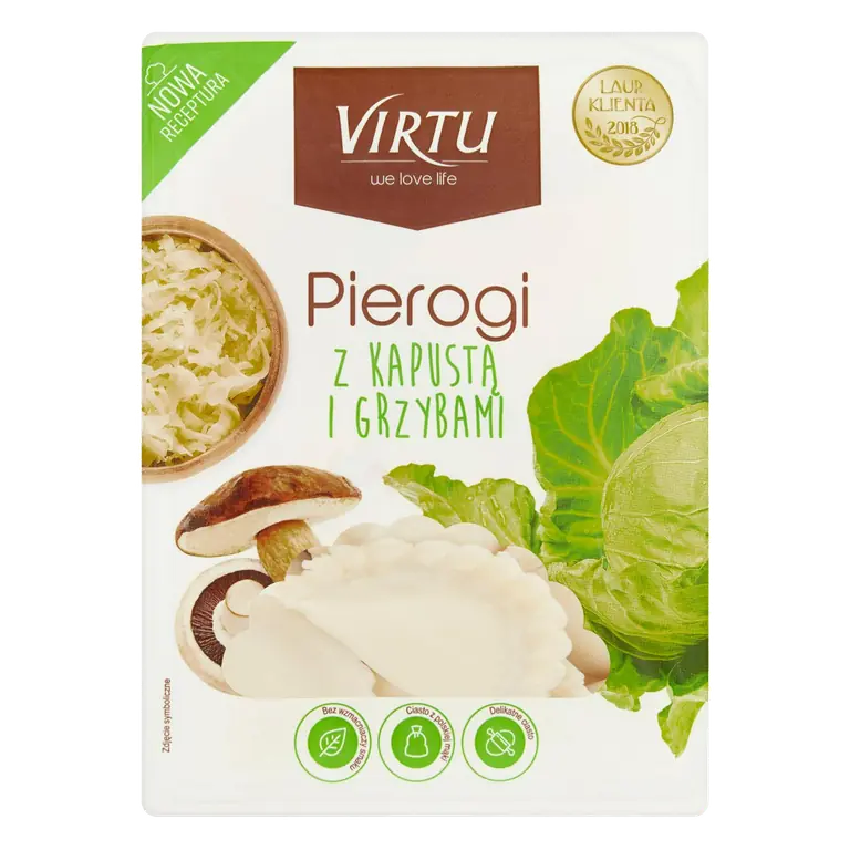 Pierogi Z Kapusta I Grzybami 400g
