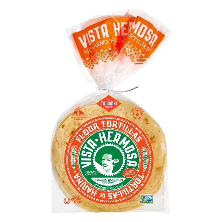 Vista Hermosa Flour Tortillas 5", 10ct/7.4oz