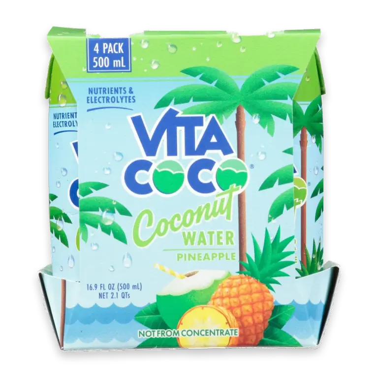 Coconut Pineapple Flavored Bottled Water