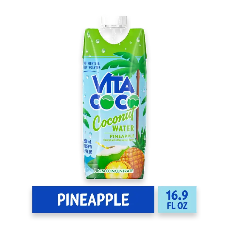 Pineapple Flavored Coconut Water 16.9 Fl Oz