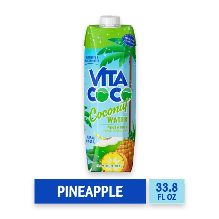 Pineapple Flavored Coconut Water 33.8 fl Oz