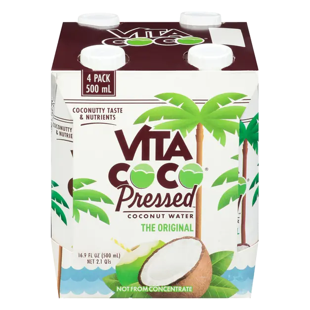 The Original Coconut Water Pressed - 4 pk