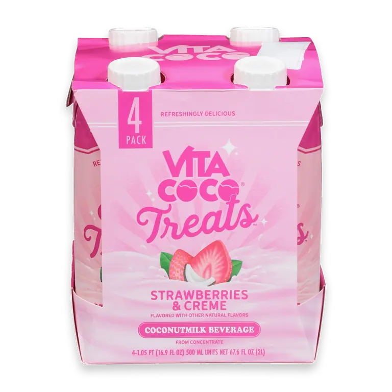 Treats Strawberries & Creme Coconut Water