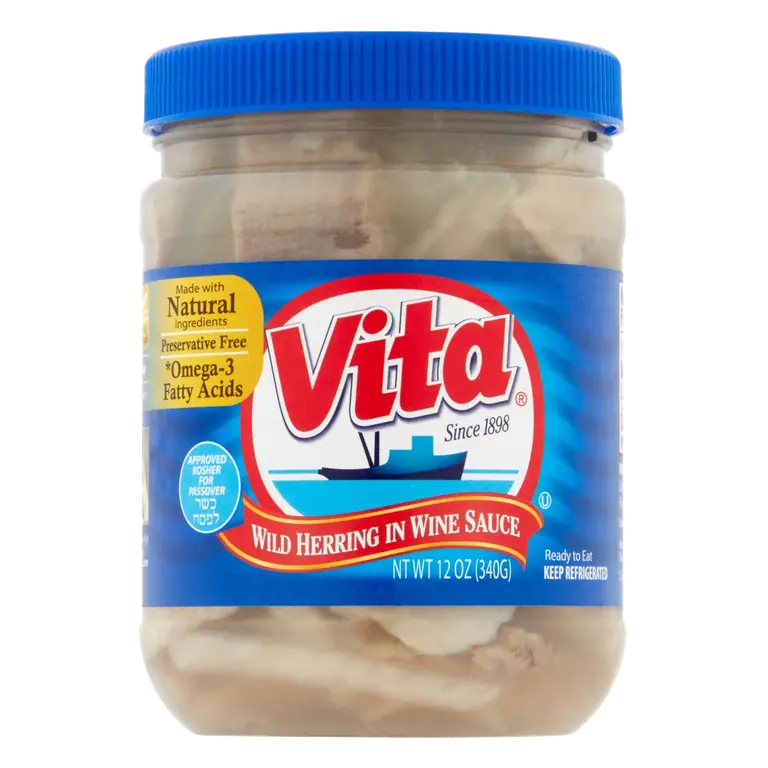 Wild Herring in Wine Sauce