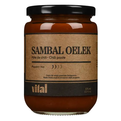 Chili Paste Sambal Oelek Hot 375 ml