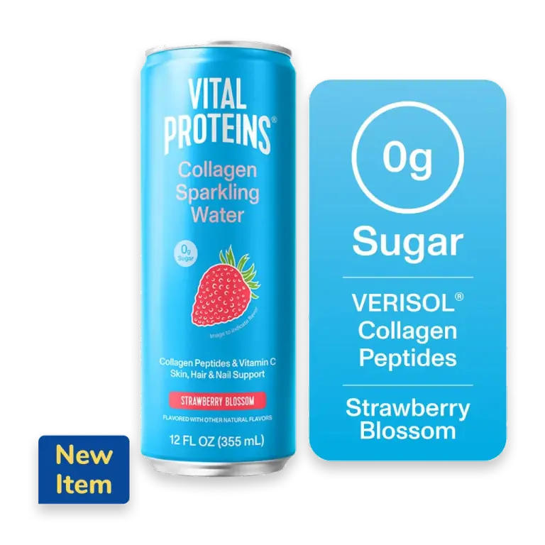 Adult Nutrition Strawberry Blossom Sparkling Water