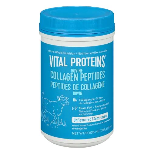 Bovine Collagen Powder Hydrolyzed Collagen Per Serving Unflavoured 284 g