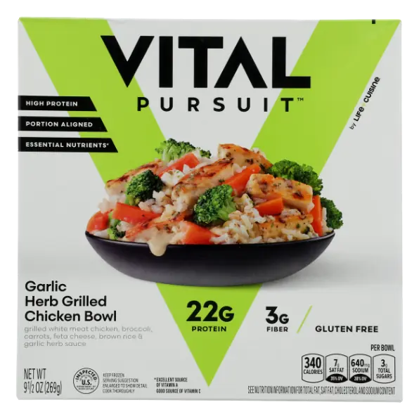 BY LIFE CUISINE Garlic Herb Grilled Chicken Bowl