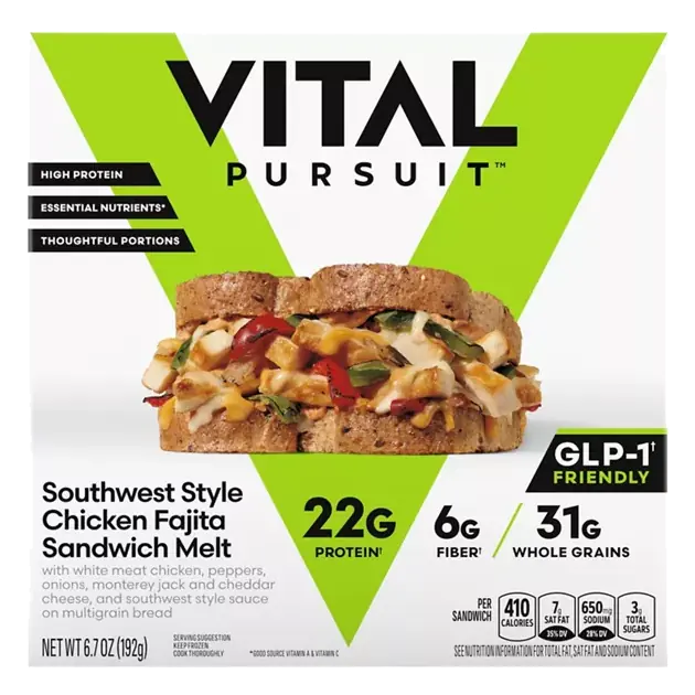 Southwest Style Chicken Fajita Sandwich Melt