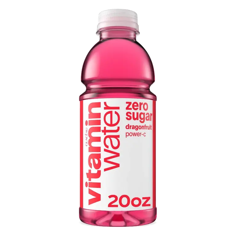 vitaminwater zero power-c dragonfruit, 20 fl oz Bottle