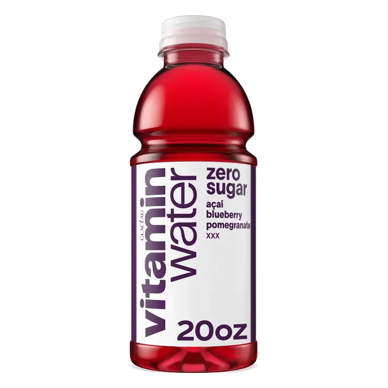 vitaminwater zero xxx açai- blueberry-pomegranate, 20 fl oz Bottle