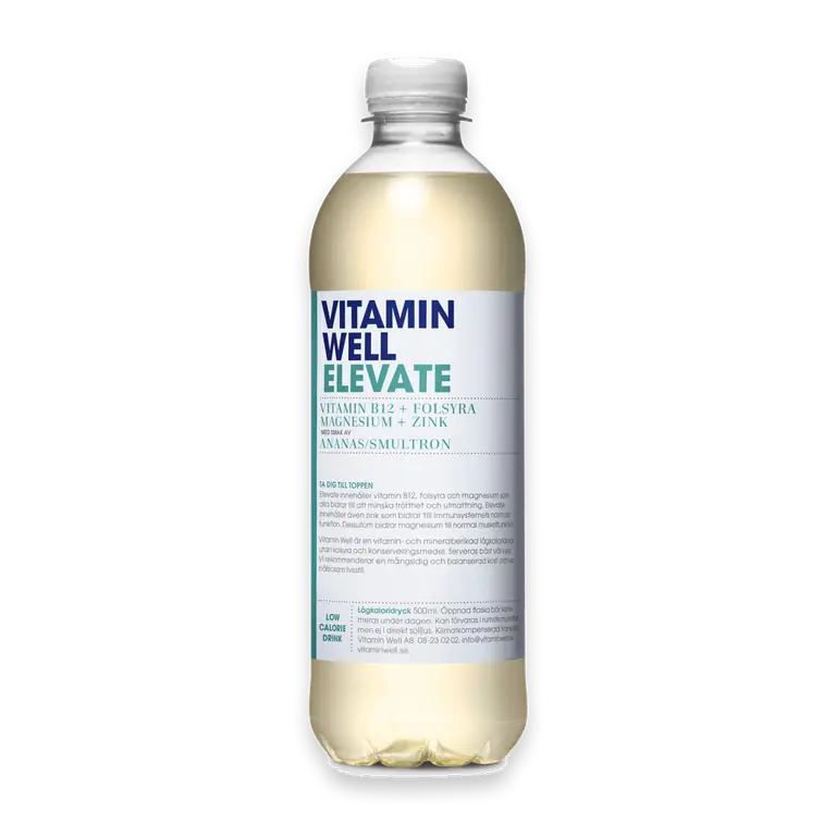 Vitamindryck Elevate Ananas & smultron