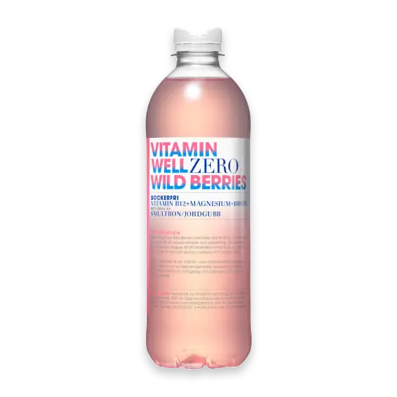 Vitamin Well Wild Berries Zero Funktionsdryck