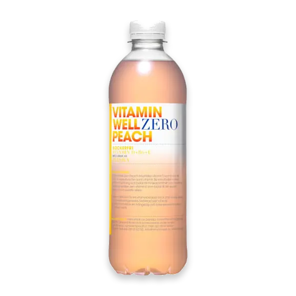 Vitamin Well Zero Peach Funktionsdryck