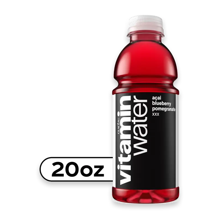 XXX Acai-Blueberry-Pomegranate Flavored Water Beverage Bottle