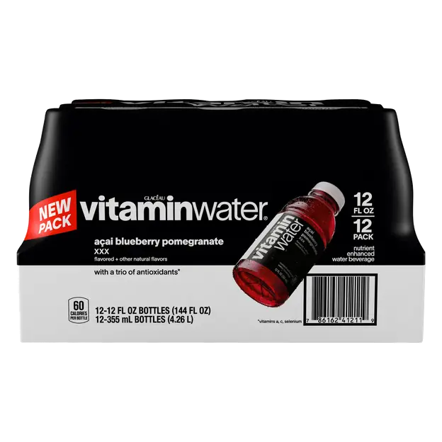 XXX Enhanced Water Beverage - 12 pk
