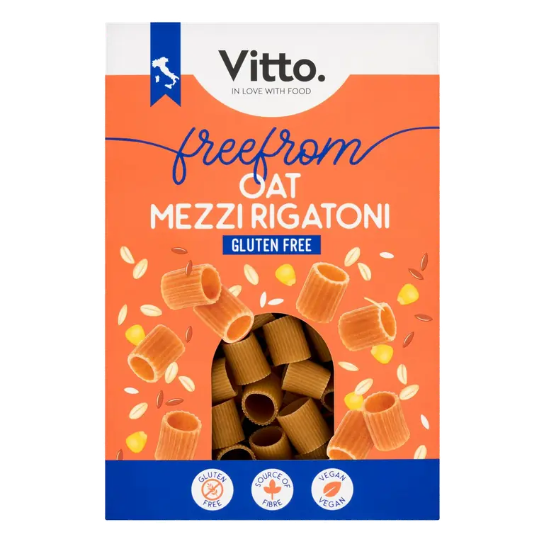 Vitto 400g Freefrom Oat Mezzi Rigatoni Pasta